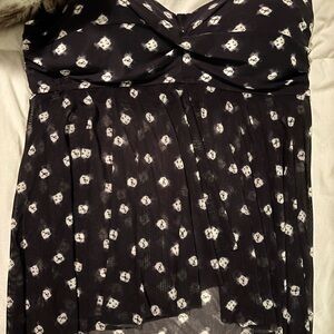 Beach House Black and White Swimwear